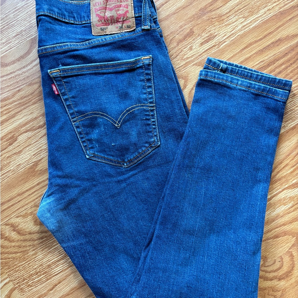 Levi's Slim Fit Jeans - Deep Blue